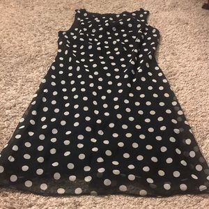 Vintage All That Jazz polka dot dress size 11/12